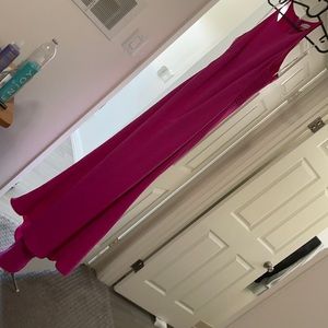 Hot Pink Calvin Klein Gown